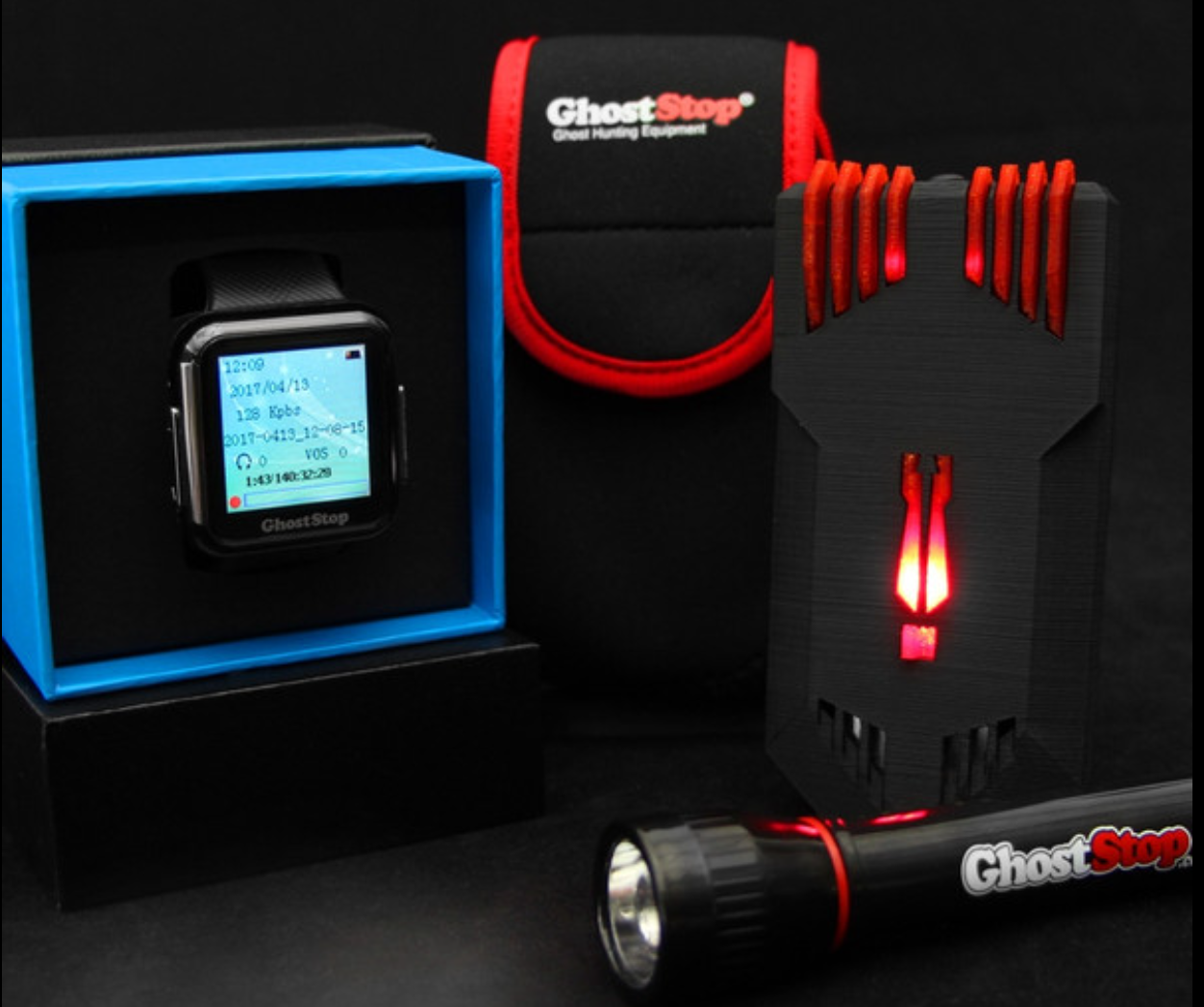 Beginner Ghost Hunting Kit with essential equipment