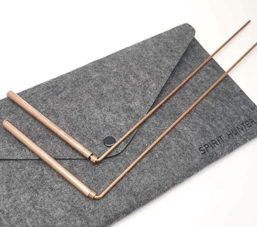 Spirit Hunter Copper Dowsing Rods for Paranormal Investigation
